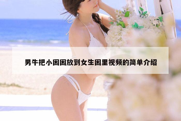 男牛把小困困放到女生困里视频的简单介绍